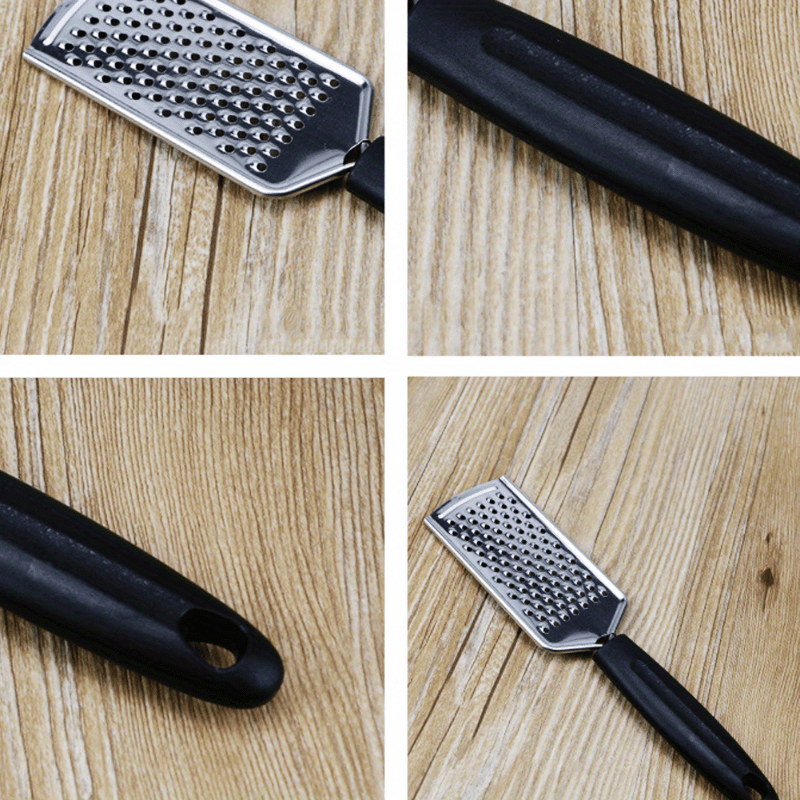 Բազմակողմանի չժանգոտվող պողպատից պանրի քերիչ և մրգերի կեղևիչ - շարժական խոհանոցային հարմարանք ցիտրուսների, կարտոֆիլի և սեխի համար