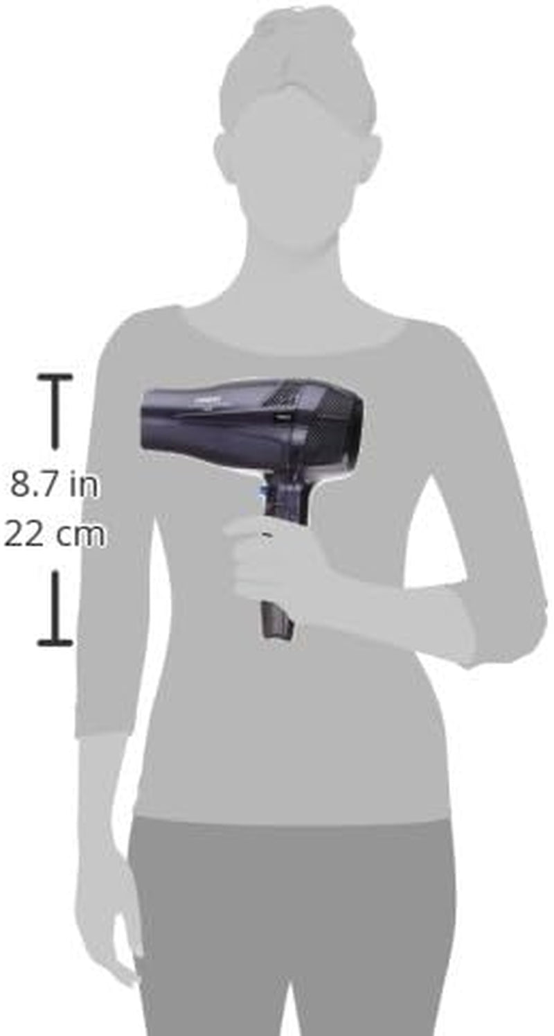 Conair Hair Dryer with Folding Handle and Retractable Cord, 1875W Travel Hair Dryer, Conair Blow Dryer