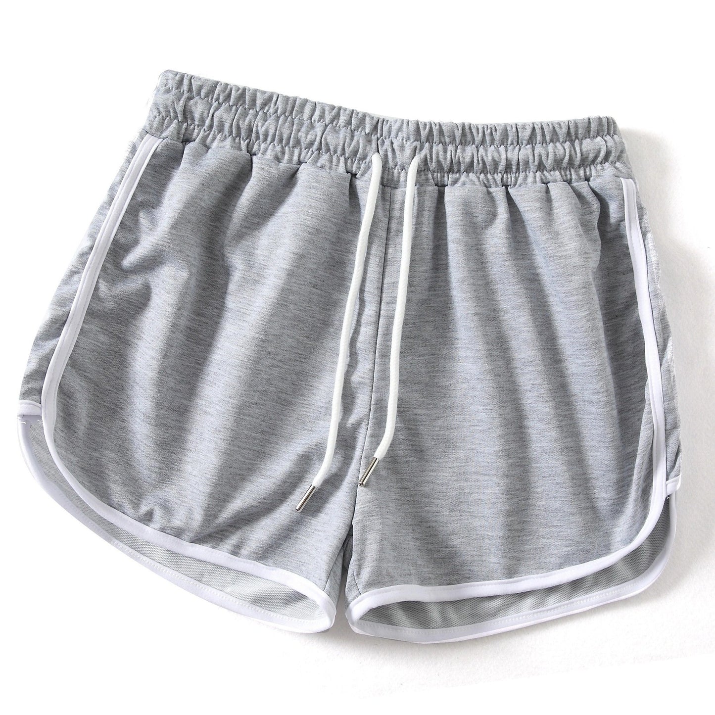 Կոնտրաստ կապող պատահական սպորտային շորտեր, ազատ շորտեր, կանացի ակտիվ հագուստ