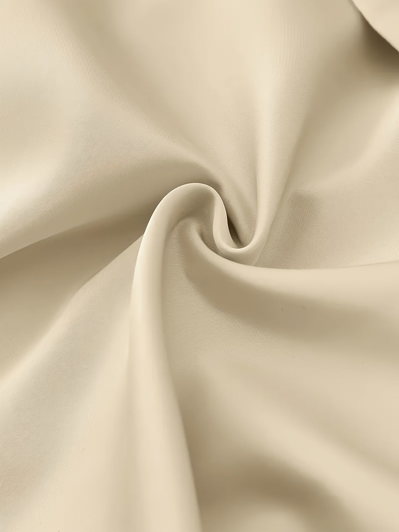 2 հատ էլեգանտ պոլիեսթերային տաբատային հավաքածու, ջրվեժաձև օձիք, միագույն անթև վերնաշապիկ և տաբատ, պոլիեսթերի և սպանդեքսի խառնուրդ, ժապավենաձև դետալներով, գարնանային և ամառային ոճ - Nian Nian