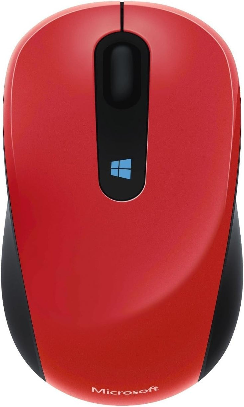 Microsoft Sculpt Mobile Mouse, Flame Red V2 (43U-00024)