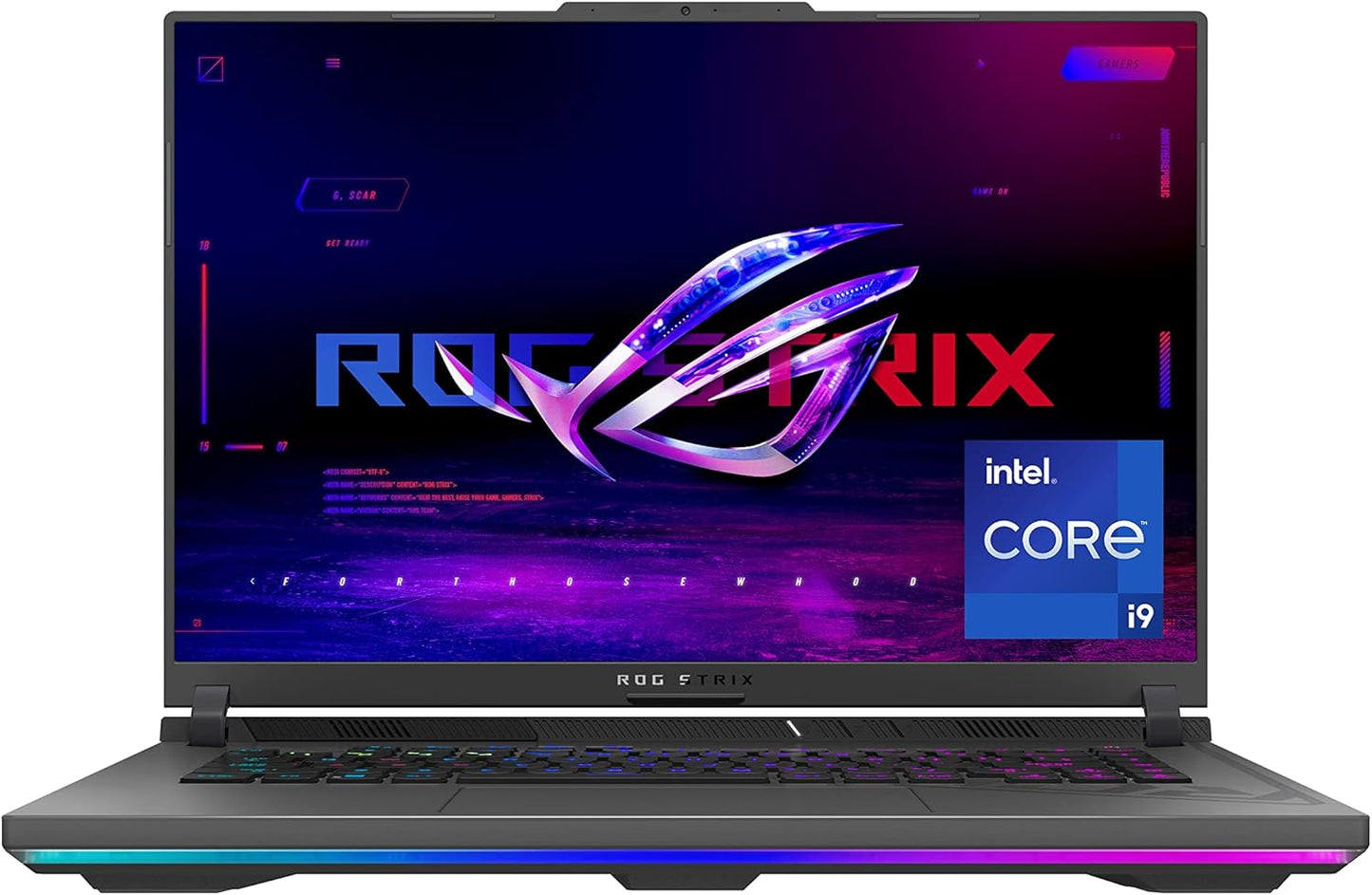 ASUS ROG Strix G16 (2024) Gaming Laptop, 16” ROG Nebula Display 16:10 QHD 240Hz, NVIDIA® Geforce RTX™ 4070, Intel® Core™ I9-14900Hx, 16GB DDR5-5600, 1TB Pcie Gen4 SSD, Wi-Fi 6E, Win 11, G614JIR-AS94