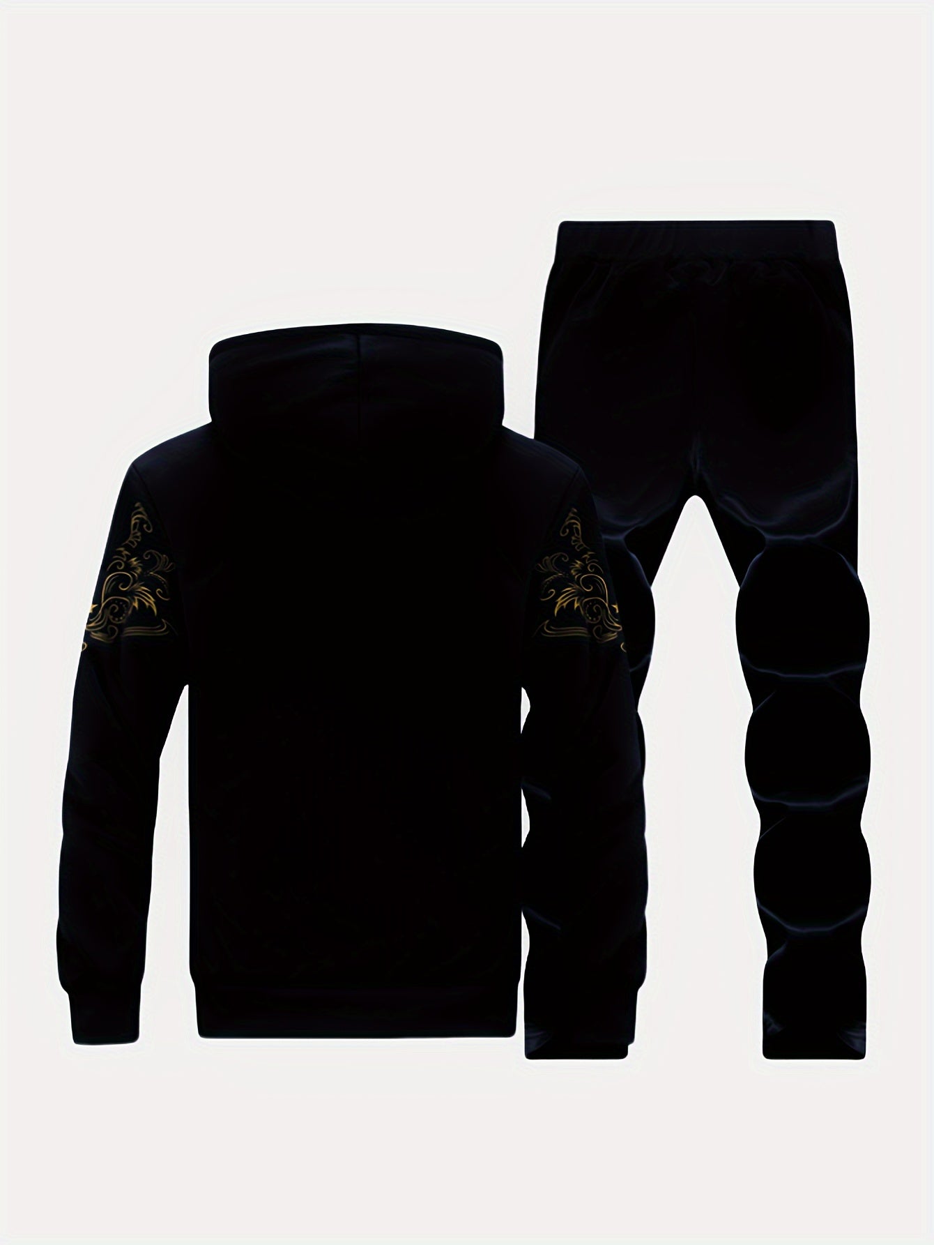 Աշնանային և ձմեռային տղամարդու սպորտային առօրյա կոստյում, տղամարդու թավշյա, հաստ գլխարկով սպորտային կարդիգան, մարզական կոստյում, տաք տնային հագուստ