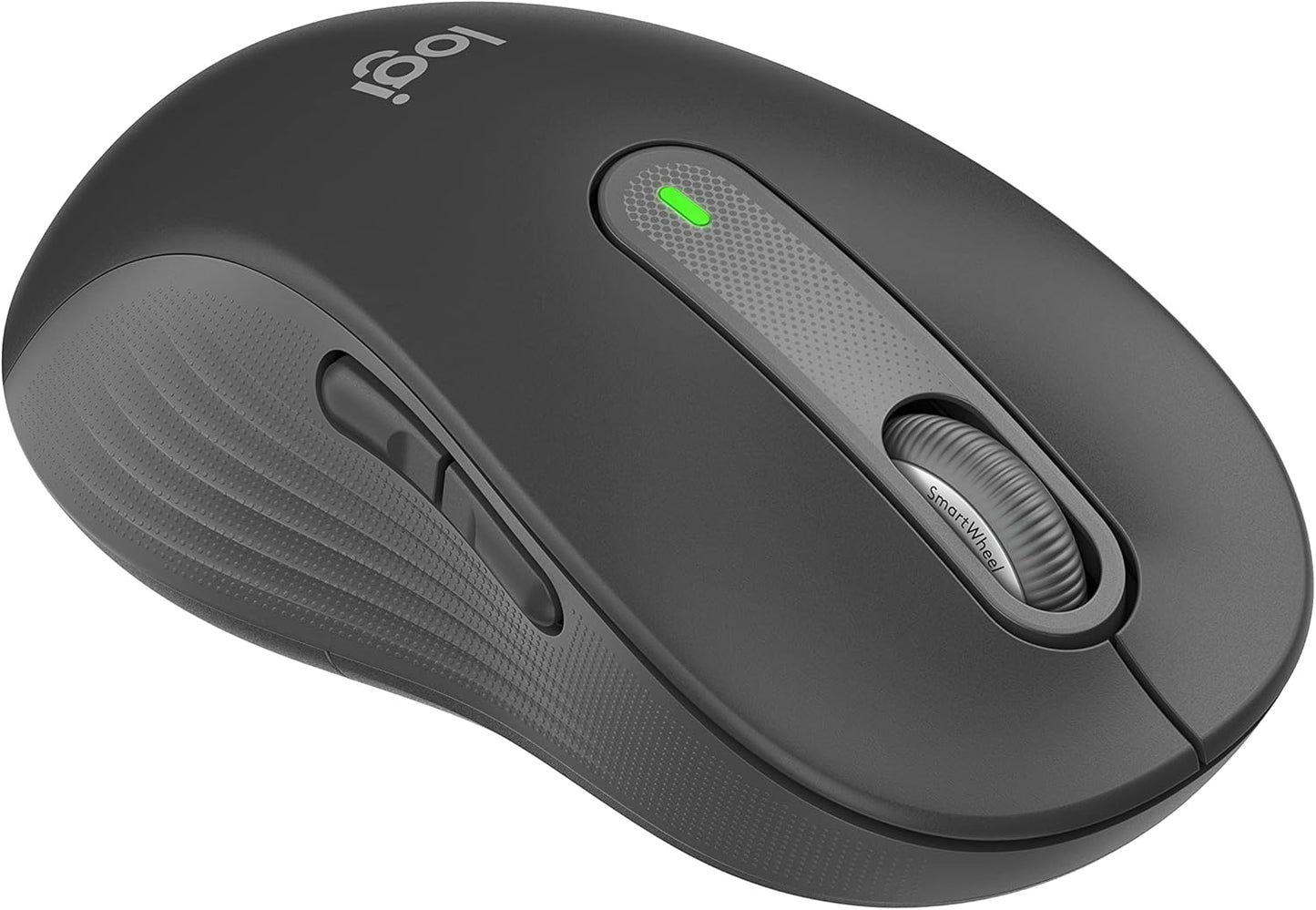 Logitech Signature M650 Wireless Mouse - for Small to Medium Sized Hands, 2-Year Battery, Silent Clicks, Customizable Side Buttons, Bluetooth, for Pc/Mac/Multi-Device/Chromebook - Black