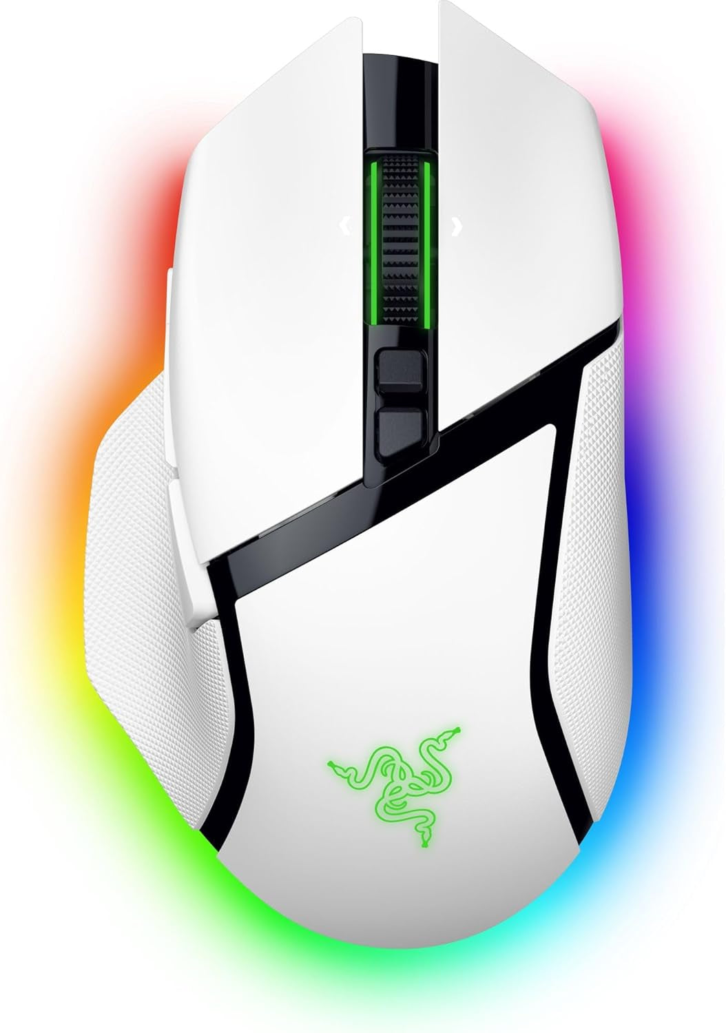 Razer Basilisk V3 Pro 35K Wireless Gaming Mouse: Hyperscroll Tilt Wheel - 35K DPI Optical Sensor Gen 2-13 Customizable Controls - Chroma RGB - Optical Switches Gen 3 - up to 140 Hr Battery - Black