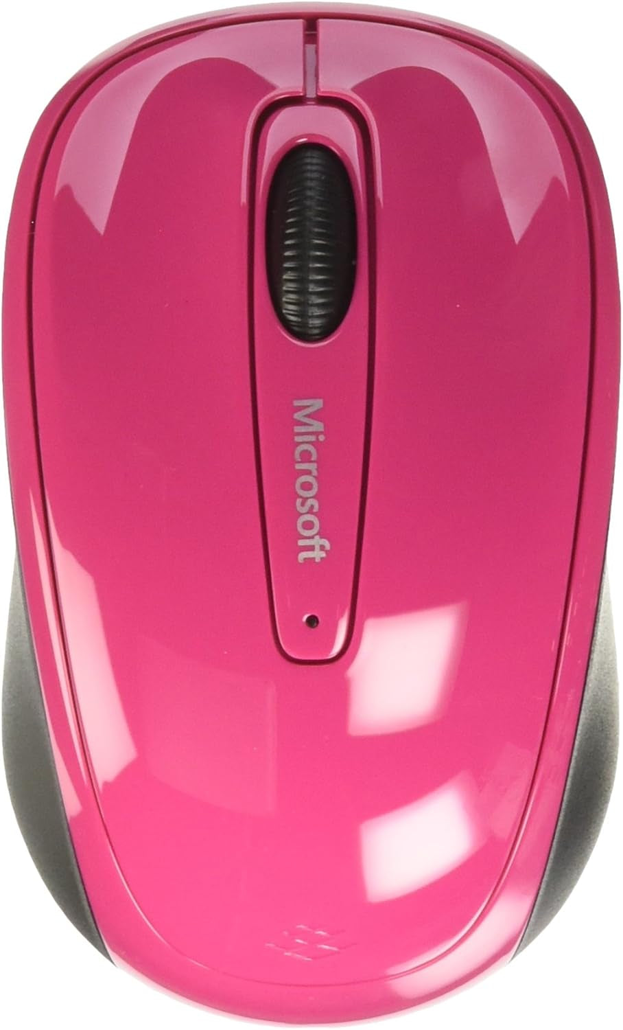 Microsoft 3500 Wireless Mobile Mouse - Magenta Pink. Comfortable Design, Right/Left Hand Use, Wireless, USB 2.0 with Nano Transceiver for Pc/Laptop/Desktop, Works with Mac/Windows Computers