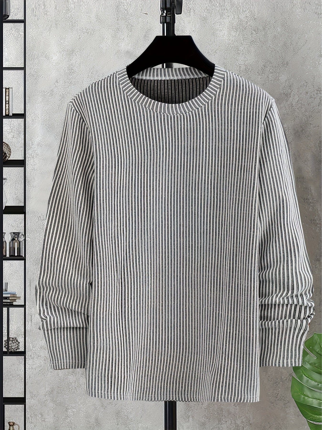 Տղամարդու տրիկոտաժե սվիտեր, գարուն/աշուն ոճի, երիզավոր մարզաշապիկ, ժակարդ, առօրյա, նորաձև, բացօթյա վերնաշապիկ