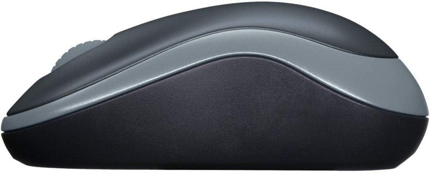 Wireless Mouse - Logitech M185 Wireless Mouse,Black Red
