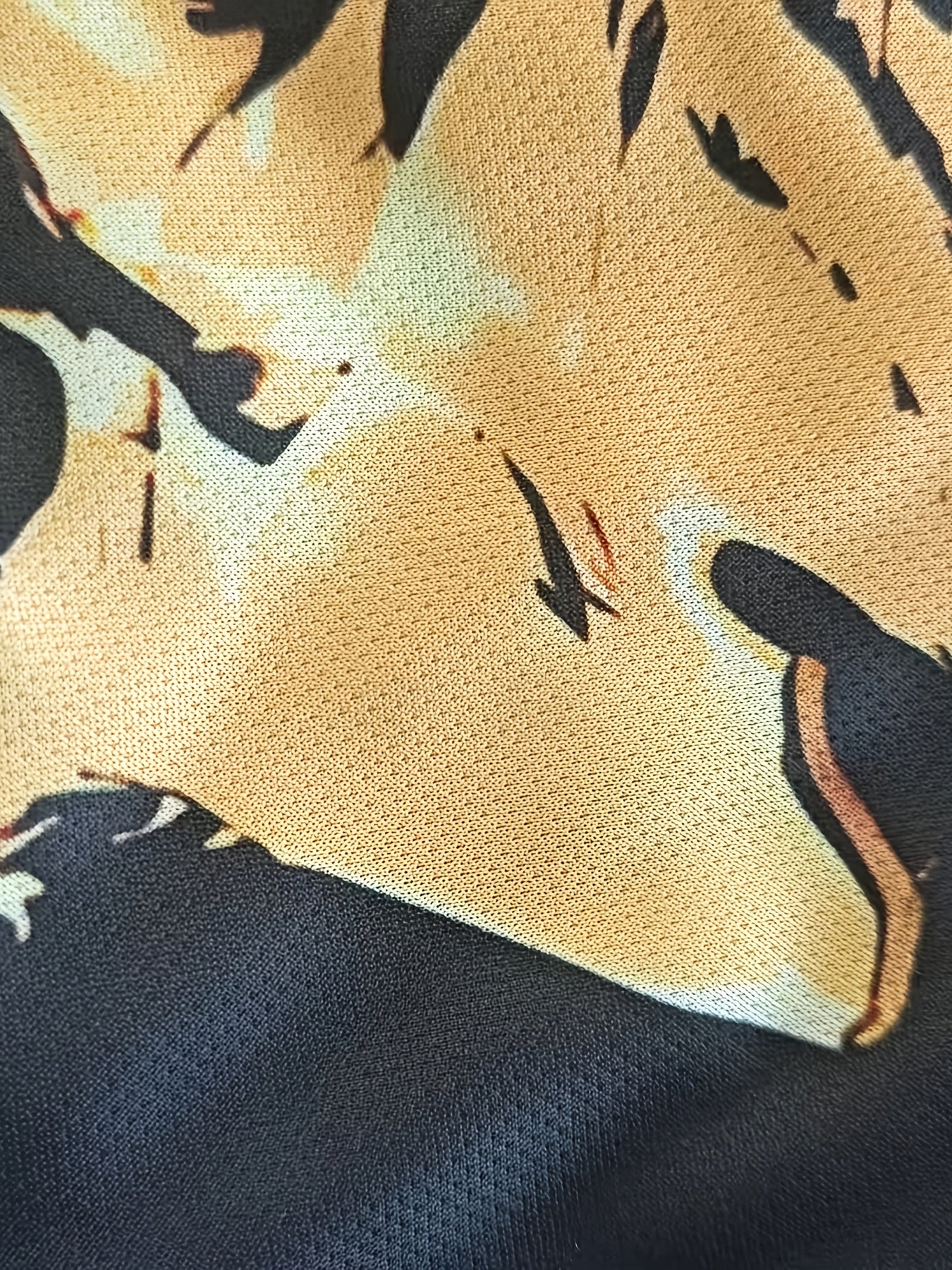 Նոր Առյուծի 3D Տպագրության Նախշ, Կարճ Թևքերով Կլոր Վզիկով Շապիկ, Տղամարդկանց Արտաքին Հագուստ