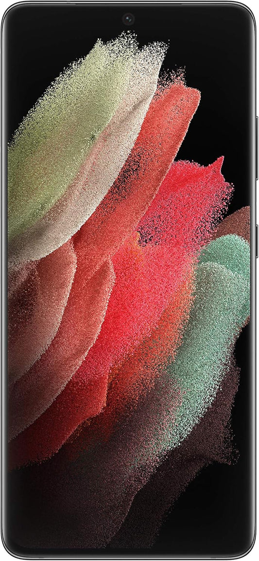 SAMSUNG Galaxy S21 Ultra 5G Factory Unlocked Android Cell Phone 128GB US Version Smartphone Pro-Grade Camera 8K Video 108MP High Res, Phantom Black