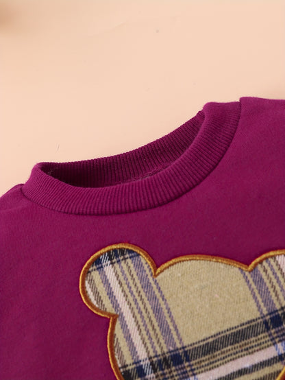 Toddler Baby Boy Clothes Outdoor Set Long Sleeve Sweatshirt Top Casual Pants Fall Winter Outfit Sweatsuit - ayq