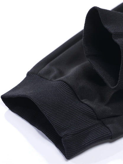 Տղամարդու առօրյա, գունային բլոկներով երկար թևքերով, կոճակներով վերնաշապիկ և լարով վազող տաբատ՝ պոլիեսթերի խառնուրդով, գրպաններով, իդեալական է գարնան/աշնան համար