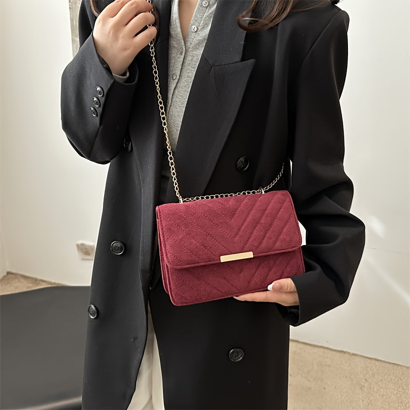 2025 թվականի գարնանային նորաձև փոքրիկ քառակուսի պայուսակ, ռետրո ոճի, մինիմալիստական ​​նիշային կանացի պայուսակ, հարմար է աշխատանքի գնալու և մարմնի վրայով կրելու համար