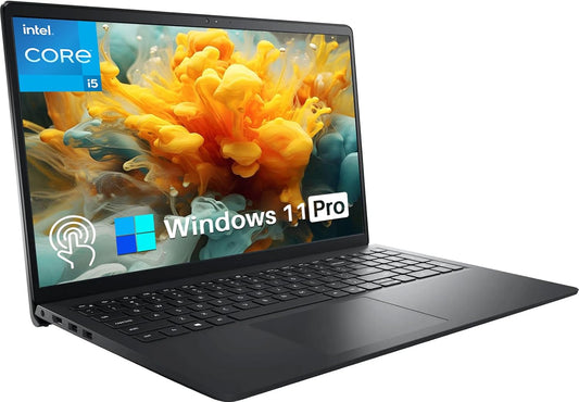 Dell Inspiron 15 3520 Laptop for Business, with Office Pro Lifetime License, 15.6" FHD+ Touch Screen, Intel 10-Core I5-1235U, 32 GB RAM, 1 TB SSD, Windows 11 Pro, Wi-Fi 6, W/Jawfoal Accessories