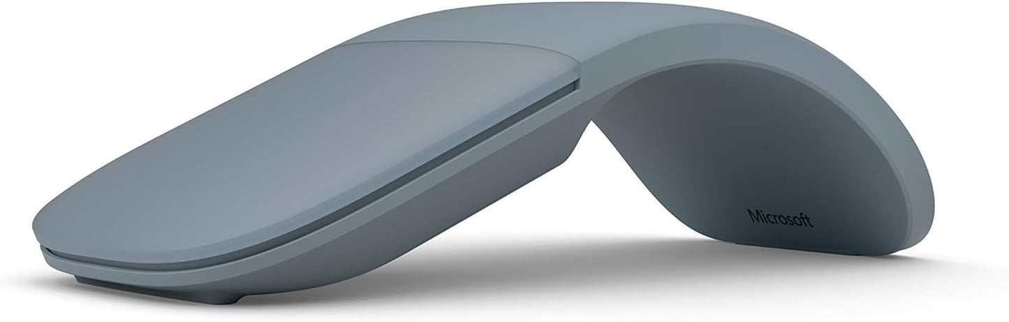 Microsoft Arc Mouse - Black. Sleek,Ergonomic Design, Ultra Slim and Lightweight, Bluetooth Mouse for Pc/Laptop,Desktop Works with Windows/Mac Computers