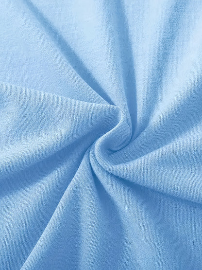 Circle Chic թիթեռի նախշերով շապիկ - նրբագեղ դիզայն, կլոր վզնոցով ամենօրյա վերնաշապիկ - շնչող և թեթև, իդեալական է գարուն/ամառ զգեստապահարանի համար