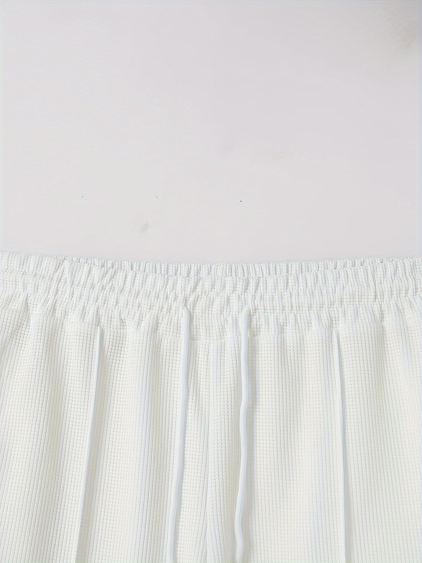 Բեյսբոլի օձիքով բաճկոնի և տաբատի հավաքածու՝ վաֆլի գործվածքից