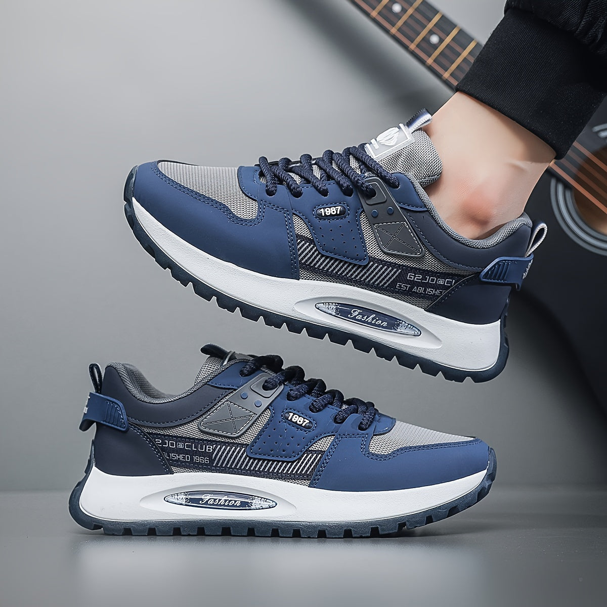 Men's Casual Skateboard Shoes, Colorful and Trendy for All Seasons