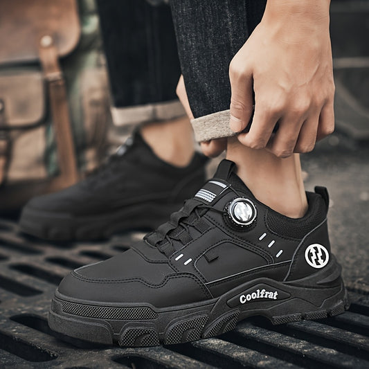 Տղամարդկանց սպորտային կոշիկներ 2025 թվականի գարնանային նոր, ցածր, պտտվող կոճակներով, հարմարավետ, թեթև, նորաձև, առօրյա սպորտային կոշիկներ