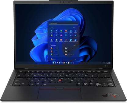 Lenovo Gen 12 Thinkpad X1 Carbon Laptop with Intel Ultra 7 165U Vpro Processor, 14" WUXGA 100% Srgb Touchscreen, 32GB 6400Mhz RAM, 1TB Gen4 Performance SSD, FHD+ IR+ RGB Camera, and Windows 11 Pro