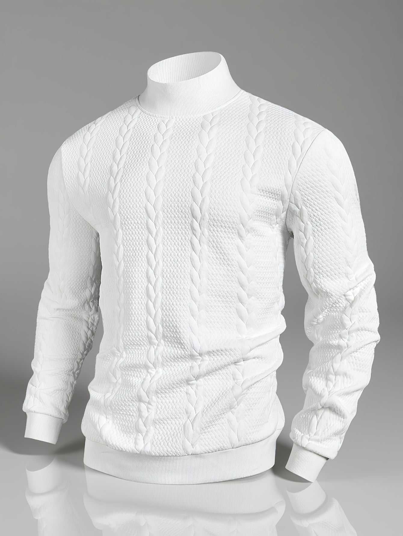 Տղամարդու գարնանային և աշնանային բարձր օձիքով միագույն, հեշտ ամրացվող, կողային կտորից վերնաշապիկ, պատրաստված հարմարավետ և մաշկի համար անվտանգ նյութից, կատարյալ է ինչպես առօրյա զբոսանքների, այնպես էլ աշնանային և ձմեռային սեզոնների ամենօրյա կրելու համար։