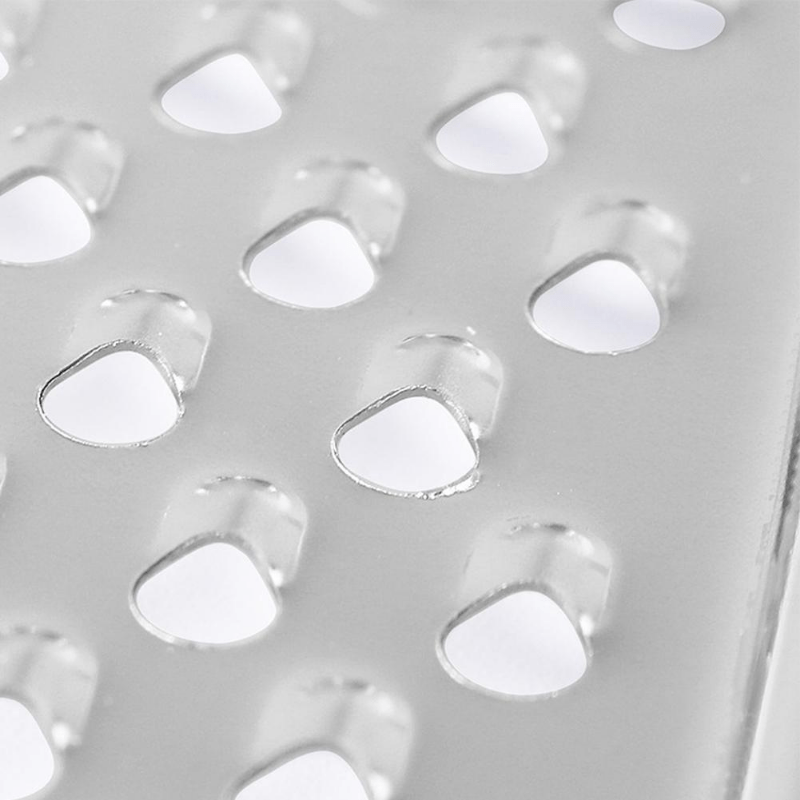 Բազմակողմանի չժանգոտվող պողպատից պանրի քերիչ և մրգերի կեղևիչ - շարժական խոհանոցային հարմարանք ցիտրուսների, կարտոֆիլի և սեխի համար