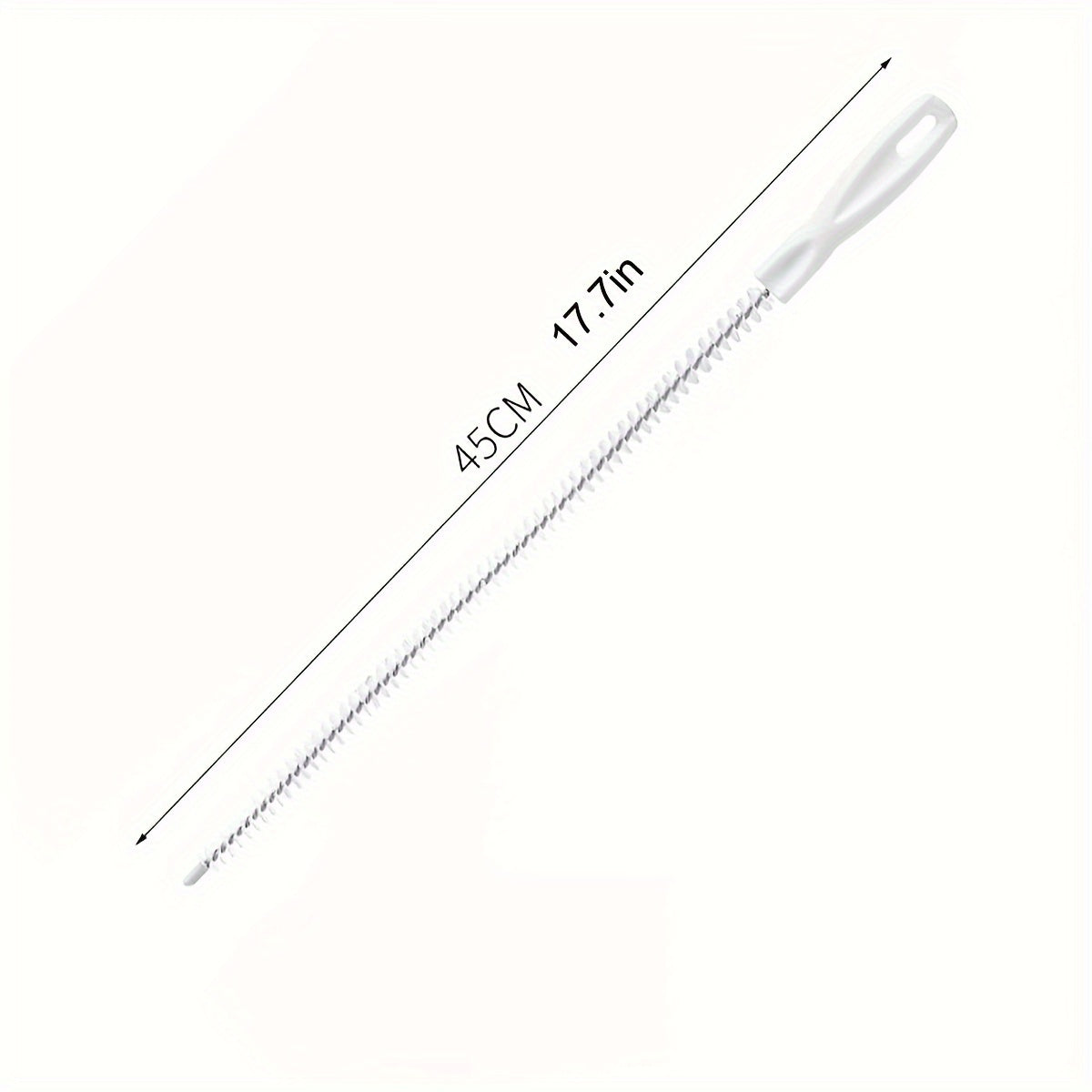 1pc Flexible Sink & Drain Cleaning Brush, Sewer Dredge Hair Clog Remover, Manual Plumbing Snake Tool for Toilet, Bathroom, Kitchen - No Electricity Needed