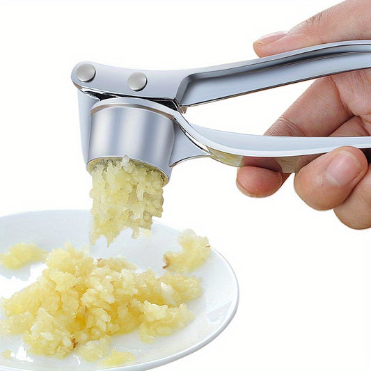 1pc, Premium Garlic Press And Ginger Crusher, Durable Kitchen Tool For Easy Garlic Mincing And Ginger Crushing, Kitchen Supplies