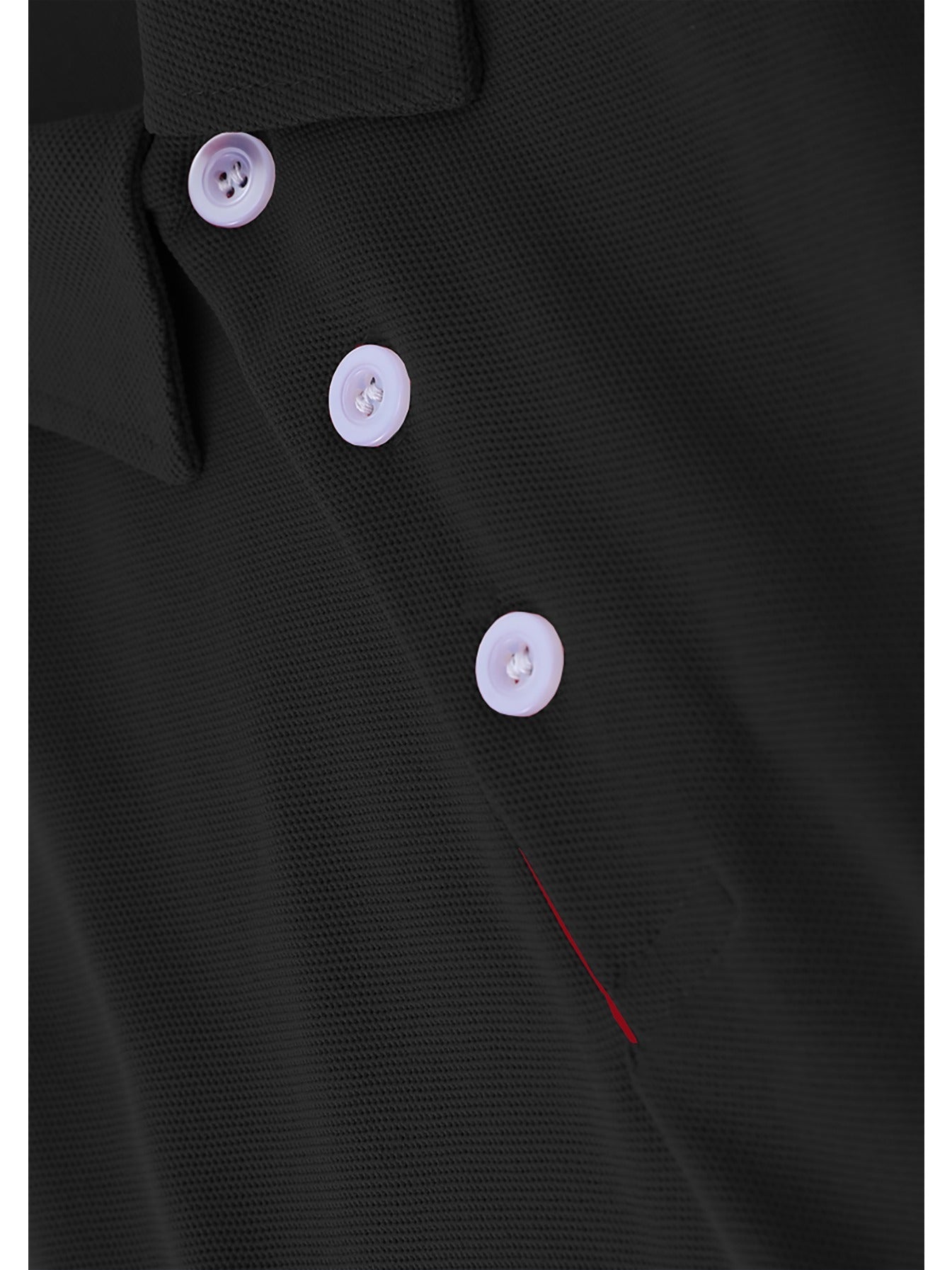 Տղամարդկանց պատահական գոլֆի պոլո վերնաշապիկ, երկրաչափական նախշ, թեթև ձգվող գործվածք, պոլիեսթեր 100%, սովորական, ամառային կարճ թեւ, շրջափակով օձիքով և կոճակի դետալներով, 210գ/մ² - Բուրգունդի