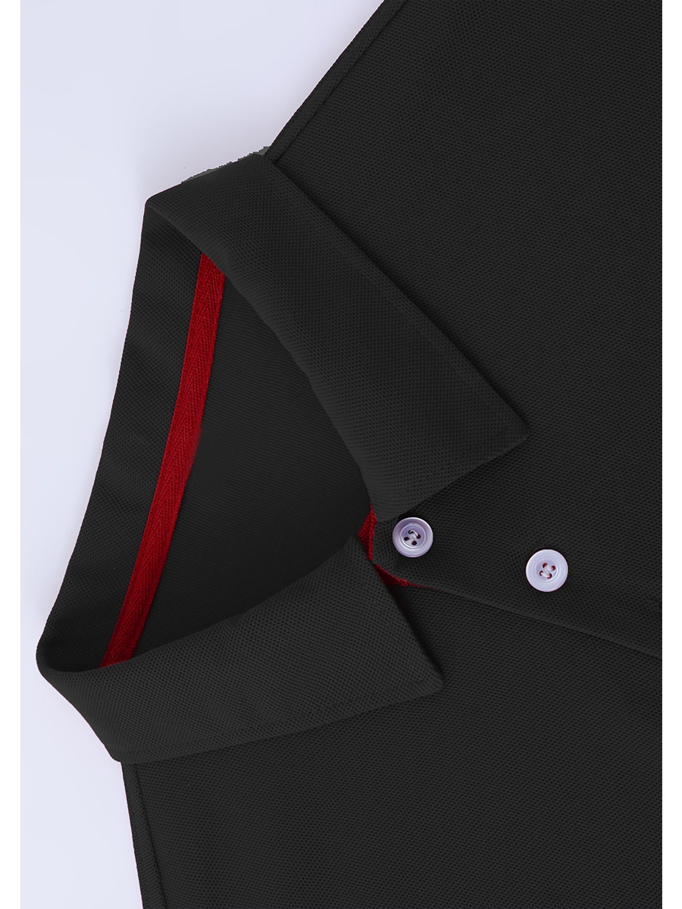 Տղամարդկանց պատահական գոլֆի պոլո վերնաշապիկ, երկրաչափական նախշ, թեթև ձգվող գործվածք, պոլիեսթեր 100%, սովորական, ամառային կարճ թեւ, շրջափակով օձիքով և կոճակի դետալներով, 210գ/մ² - Բուրգունդի