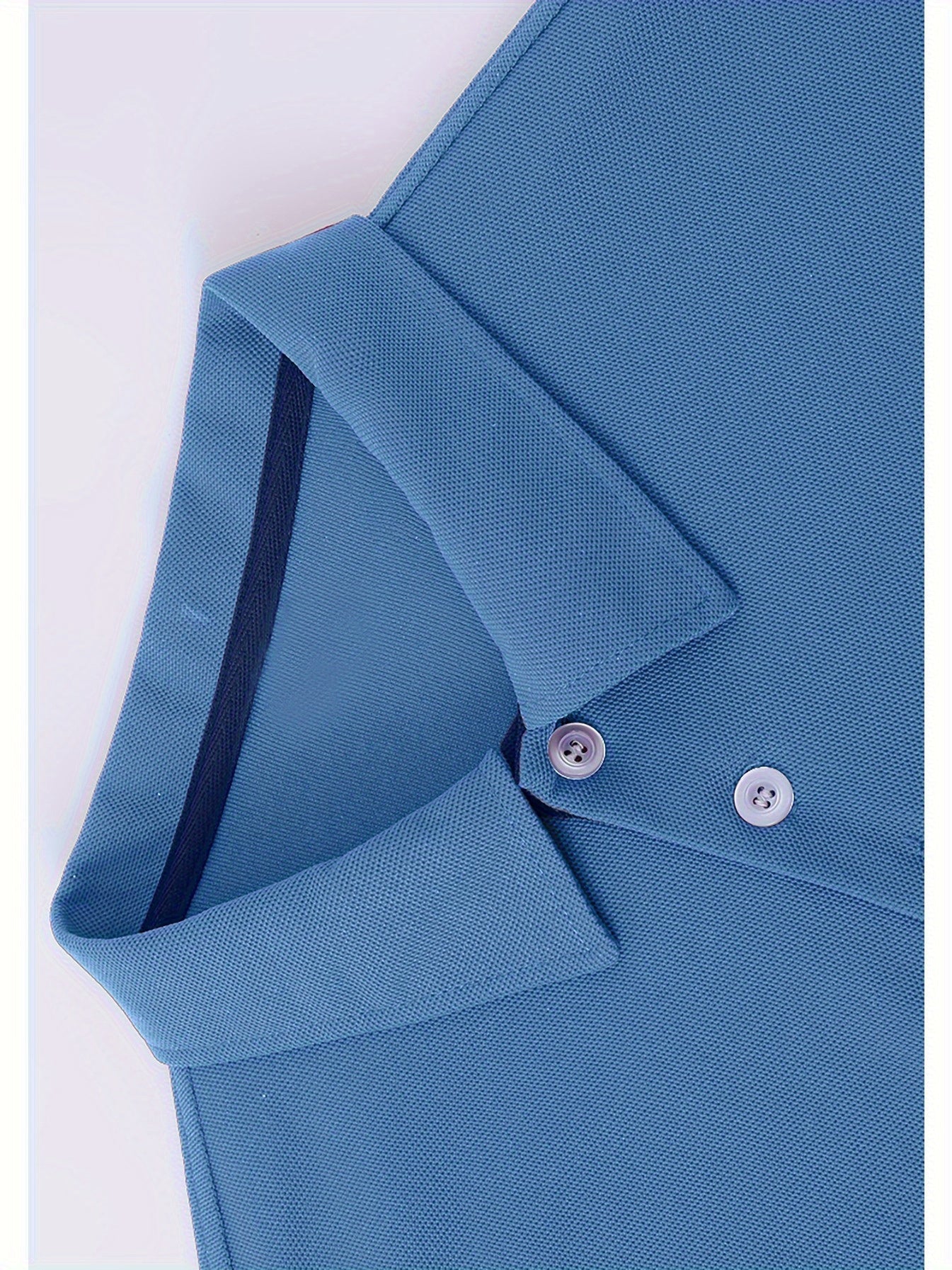 Տղամարդկանց պատահական գոլֆի պոլո վերնաշապիկ, երկրաչափական նախշ, թեթև ձգվող գործվածք, պոլիեսթեր 100%, սովորական, ամառային կարճ թեւ, շրջափակով օձիքով և կոճակի դետալներով, 210գ/մ² - Բուրգունդի