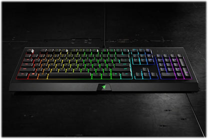 Razer Cynosa Chroma Gaming Keyboard: Individually Backlit RGB Keys - Spill-Resistant Design - Programmable Macro Functionality - Quiet & Cushioned
