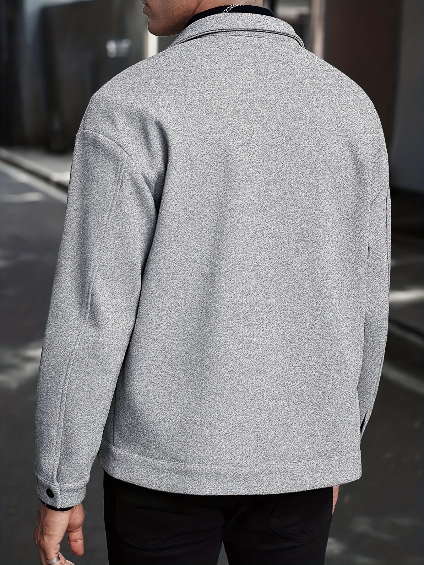 Տղամարդու եվրոպական ոճի առօրյա բաճկոն - օձիքով կոճակներով վերարկու, բեժ/շագանակագույն/բորդո/դեղնագույն, լվացքի մեքենայով լվացվող բլեյզեր՝ գարուն/աշուն, անհատական ​​չափսերով (ոչ) - բազմակողմանի վերնազգեստ առօրյա և պաշտոնական միջոցառումների համար