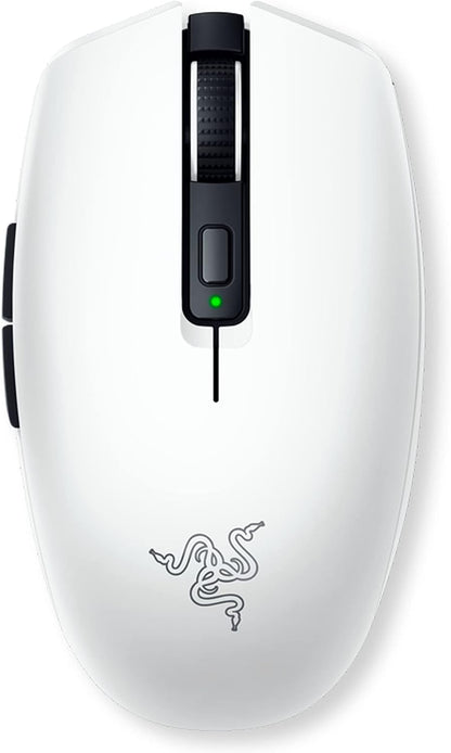 Razer Orochi V2 Mobile Wireless Gaming Mouse: Ultra Lightweight - 2 Wireless Modes - up to 950Hrs Battery Life - Mechanical Mouse Switches - 5G Advanced 18K DPI Optical Sensor - White