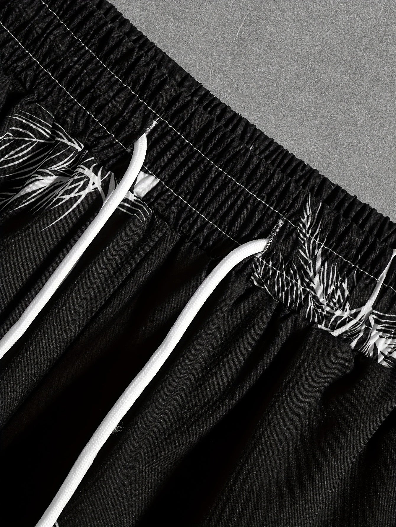 Կոկոսի ծառի նախշերով, տղամարդկանց 2 հատ հագուստ, առօրյա ճամբարային օձիքով, կոճակներով վերնաշապիկներ, հավայան վերնաշապիկ և լարով շորտեր ամառային հավաքածու, տղամարդկանց հագուստ