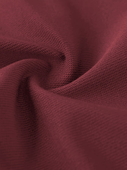 Գարնանային և աշնանային տղամարդկանց առօրյա սպորտային միագույն կոստյում