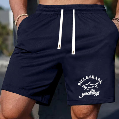 Տղամարդկանց նորաոճ պրինտ շորտեր՝ զբոսանավերի նախշերով, պարաններով պատահական ամառային շորտեր: