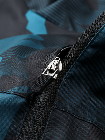 Men'S Lightweight Climbing Hooded Jacket - Quick-Dry Windproof Outdoor Sports Coat with Camouflage Pattern, Spring/Fall Casual & Training Wear, Regular Fit for Hiking, Running, Gym, Hiking Apparel, Durable Fabric