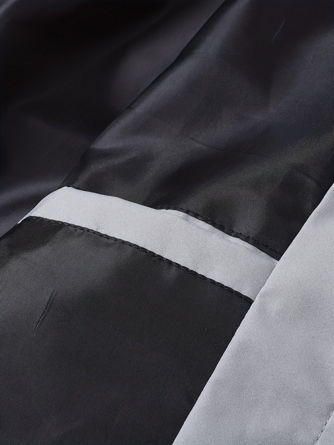 Տղամարդու առօրյա աշխատանքային բաճկոնի և տաբատի հավաքածու, միագույն, երկար թևքերով, սովորական չափսի, գրպաններով, գարնան/աշնան համար, առօրյա հագուստ, առօրյա հագուստ|Առօրյա ոճ|Միագույն բաճկոն