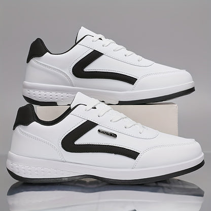 Men'S Classic British Style Casual Business Shoes - All-Season Solid  Geometric Pattern, Low Top Lace-Up, Round Toe, Faux Upper, Fabric Inner, EVA TPR Sole, Comfortable Minimalist Design for Daily  Outdoor Use, Everyday Com