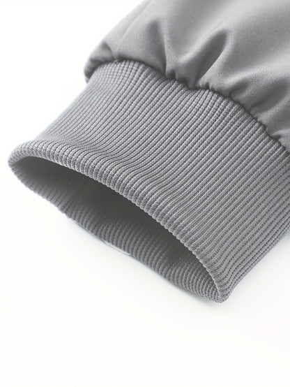 Comfortable Men's Casual Patchwork Sport Suit Jacket and Trousers Tracksuit, Streetwear Set, Casual Sportswear, Sporty Look, Stylish Tracksuit, Quality Stitching, Comfortable Fabric, Twopiece Suit, Matching Outfit, Urban Styl