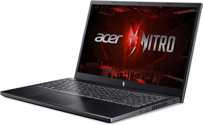 Acer Nitro V Gaming Laptop | Intel Core I5-13420H Processor | NVIDIA Geforce RTX 4050 Laptop GPU | 15.6" FHD IPS 144Hz Display | 8GB DDR5 | 512GB Gen 4 SSD | Wifi 6 | Backlit KB | ANV15-51-51H9