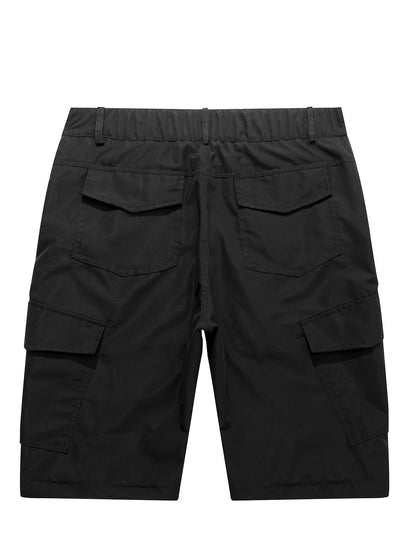 Men's Convertible Hiking Pants - Durable, Zip-Off Cargo Trousers for Fishing & Running, Casual Outdoor Wear with Pockets - ayq