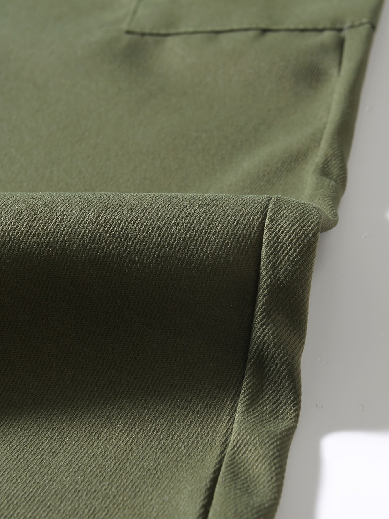 Men'S Fashion Cargo Pants, 100% Polyester Woven Fabric, All-Season Loose Fit with Drawstring Waist, Multi-Pocket Design, Solid Color, Mid Waist, Regular Length, Non-Stretch, Casual Joggers for Weekend - 160g/m²