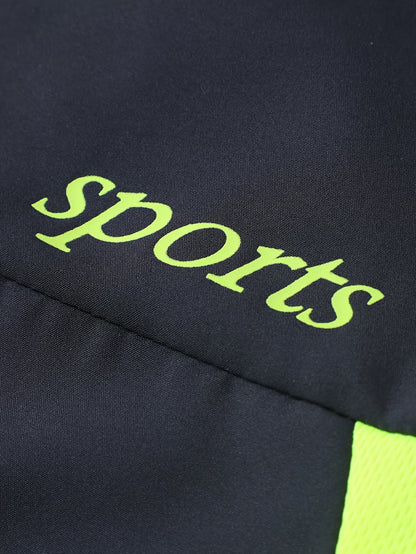 Տղամարդու առօրյա, պատչվորք սպորտային կոստյում՝ հարմարավետ և լավ կրելու համար, վերարկու և երկար տաբատ մարզահագուստ