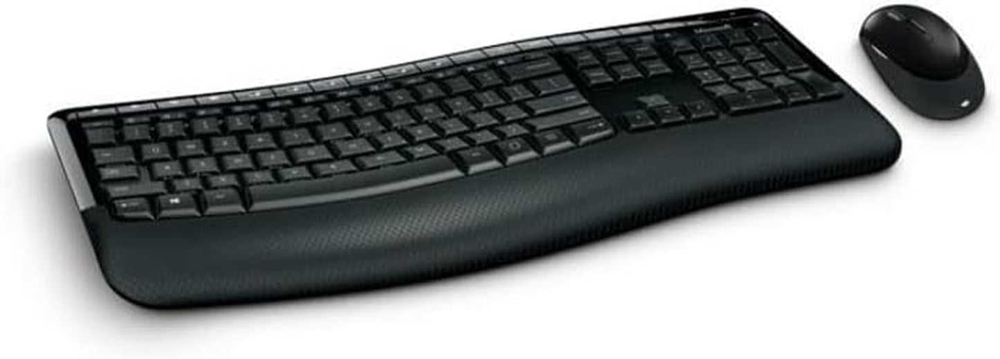 Microsoft Wireless Comfort Desktop 5050 with AES - Keyboard and Mouse
