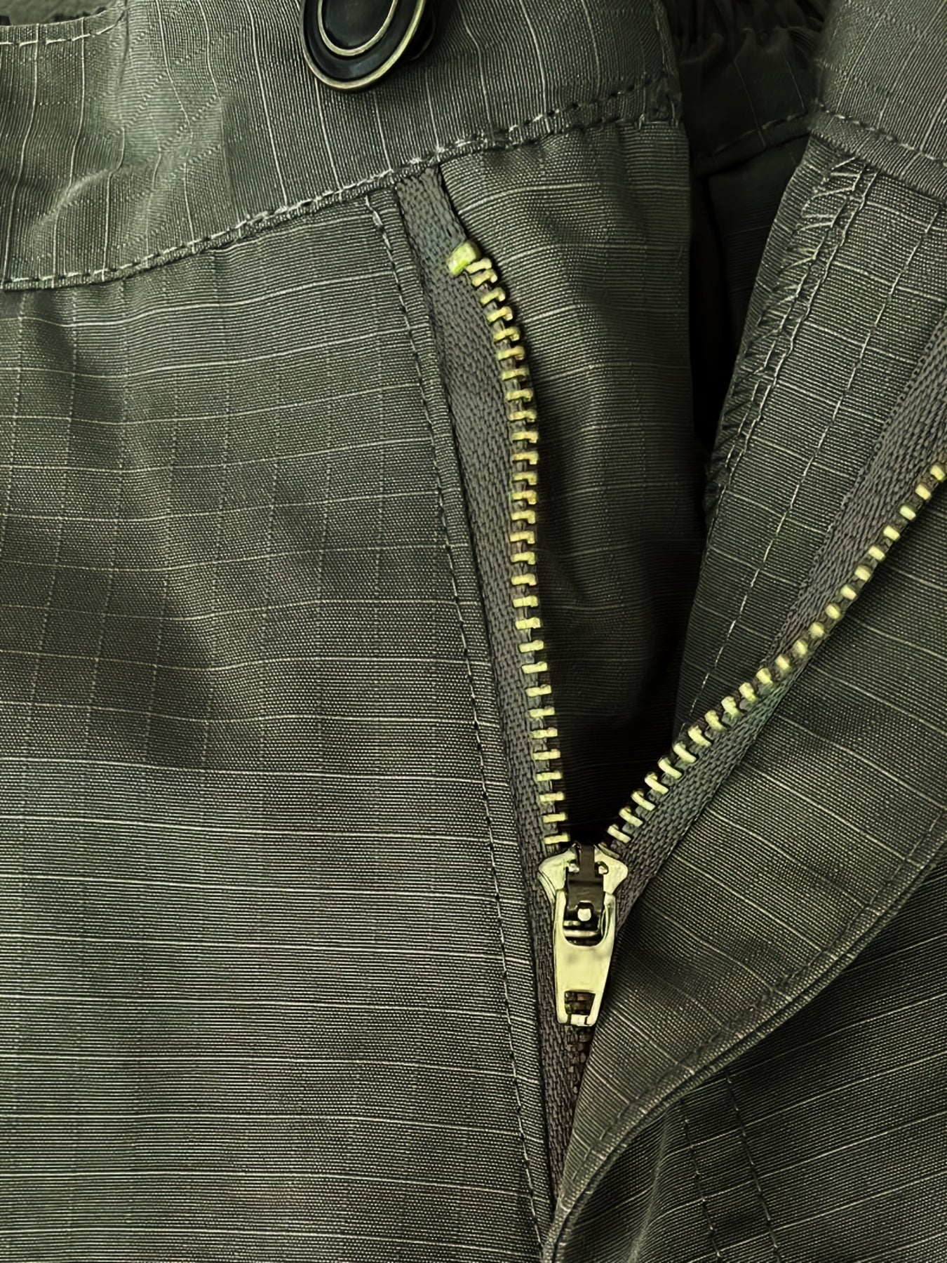 Multi Pocket Men's Tactical Pants, Loose Casual Outdoor Military Pants Without Belt, Mens Cargo Pants For Hiking