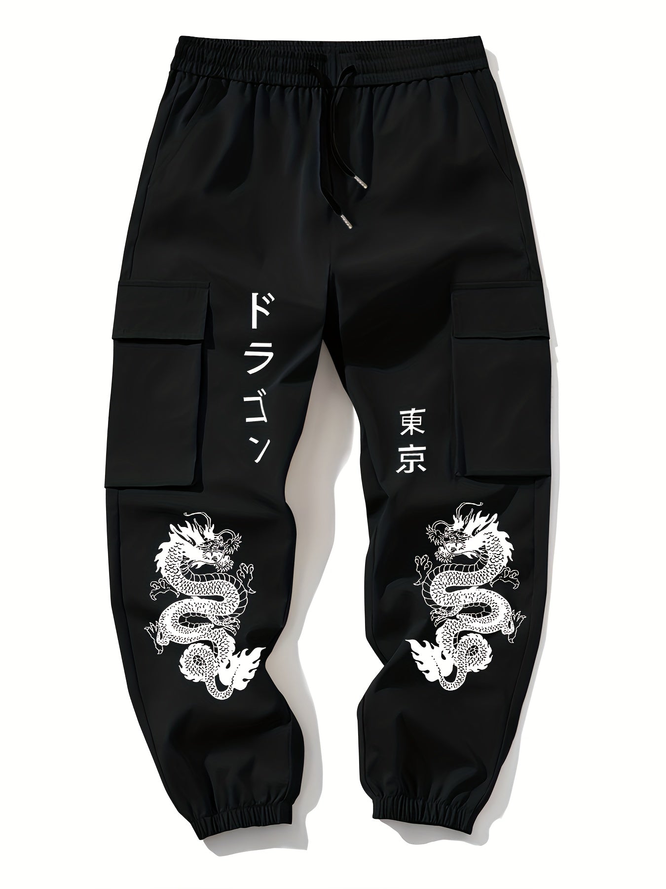 2 հատ տղամարդու ամենօրյա մեծ գրպաններով կոմբինեզոն՝ առաձգական գոտկատեղով, լարով և տպագիր ծաղիկներով տաբատ՝ գարնանային և աշնանային սեզոնի համար, աշնանային, գարնանային սեզոնի համար