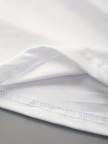 Circle Chic թիթեռի նախշերով շապիկ - նրբագեղ դիզայն, կլոր վզնոցով ամենօրյա վերնաշապիկ - շնչող և թեթև, իդեալական է գարուն/ամառ զգեստապահարանի համար