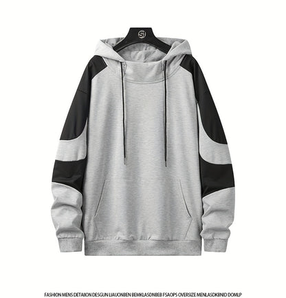 Տղամարդկանց գլխարկով սվիտերի հավաքածու - 2024 թվականի նոր աշնանային առօրյա սպորտային երկար թևքերով հագուստ տղամարդկանց համար